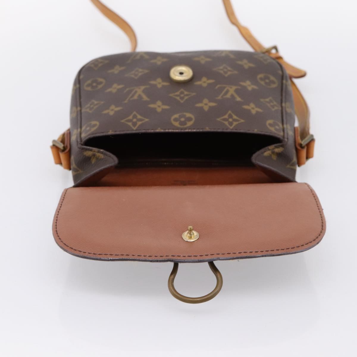 LOUIS VUITTON Monogram Saint Cloud MM Shoulder Bag M51243 LV Auth 198940