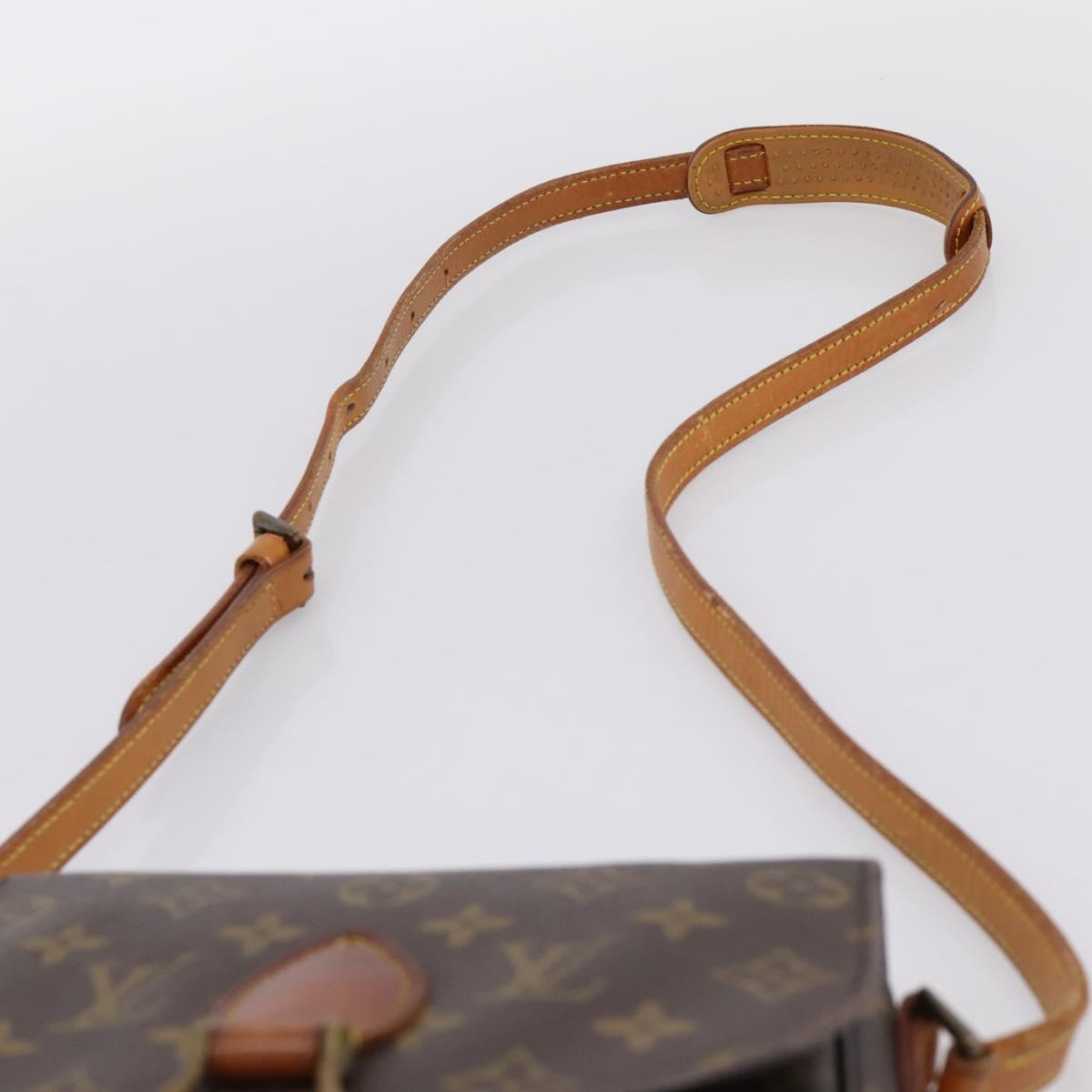 LOUIS VUITTON Monogram Saint Cloud MM Shoulder Bag M51243 LV Auth 198940