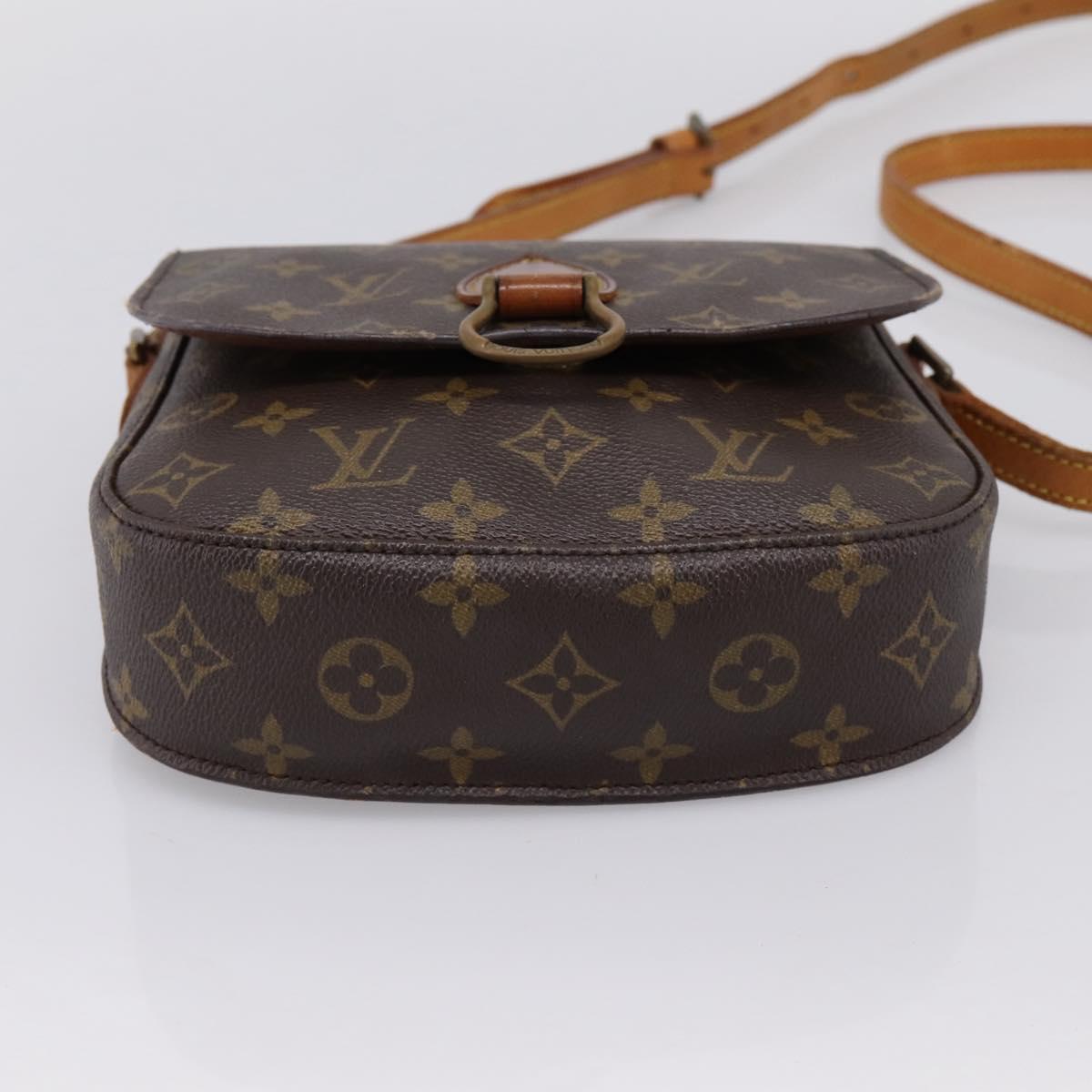 LOUIS VUITTON Monogram Saint Cloud MM Shoulder Bag M51243 LV Auth 198940