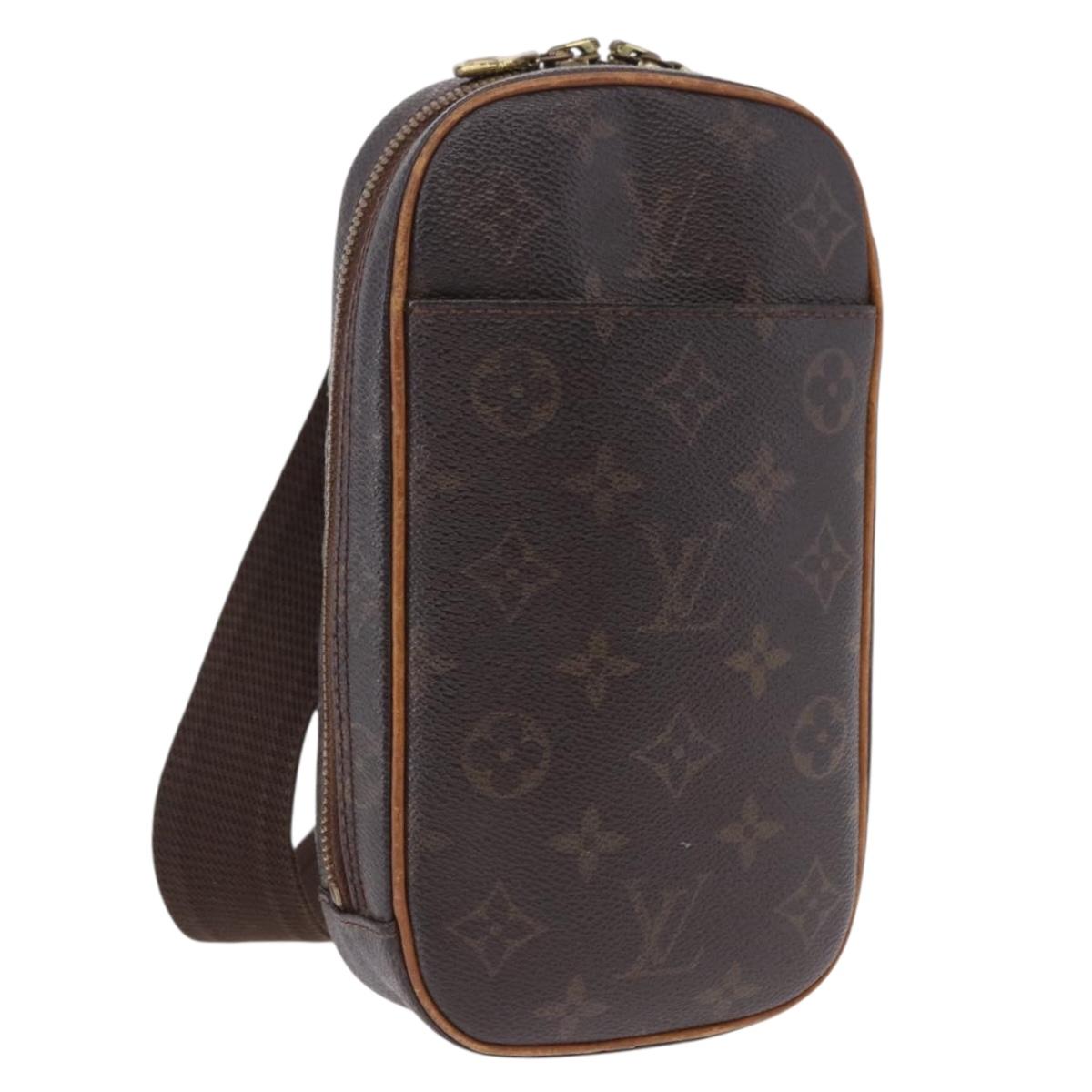 LOUIS VUITTON Monogram Pochette Gange Shoulder Bag M51870 LV Auth 198941