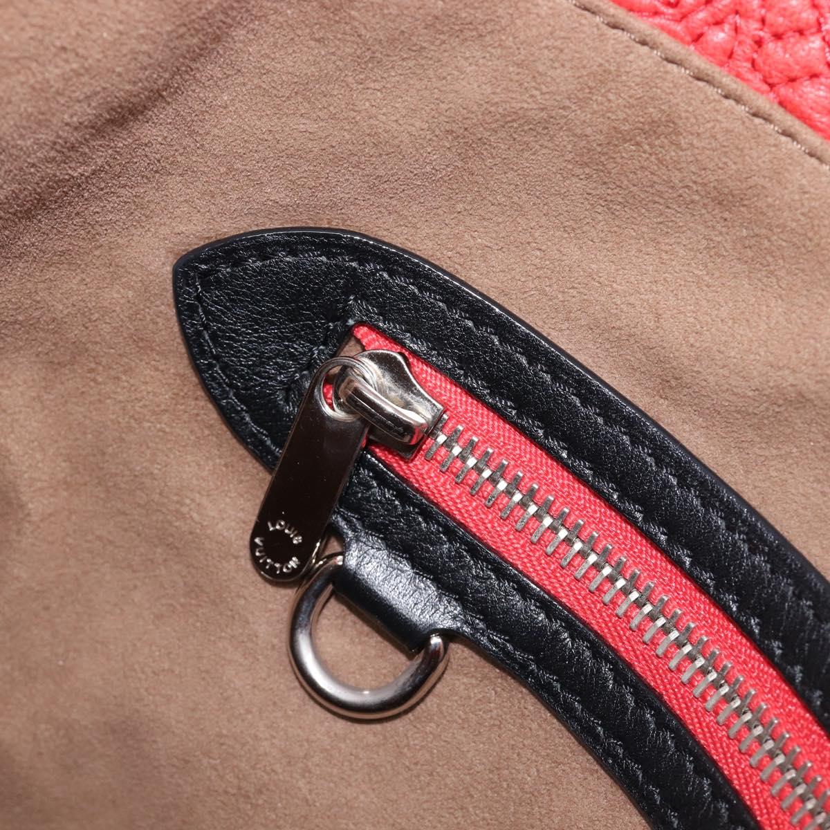 LOUIS VUITTON Monogram Antheia Hobo PM Shoulder Bag Red M93155 LV Auth 198946A