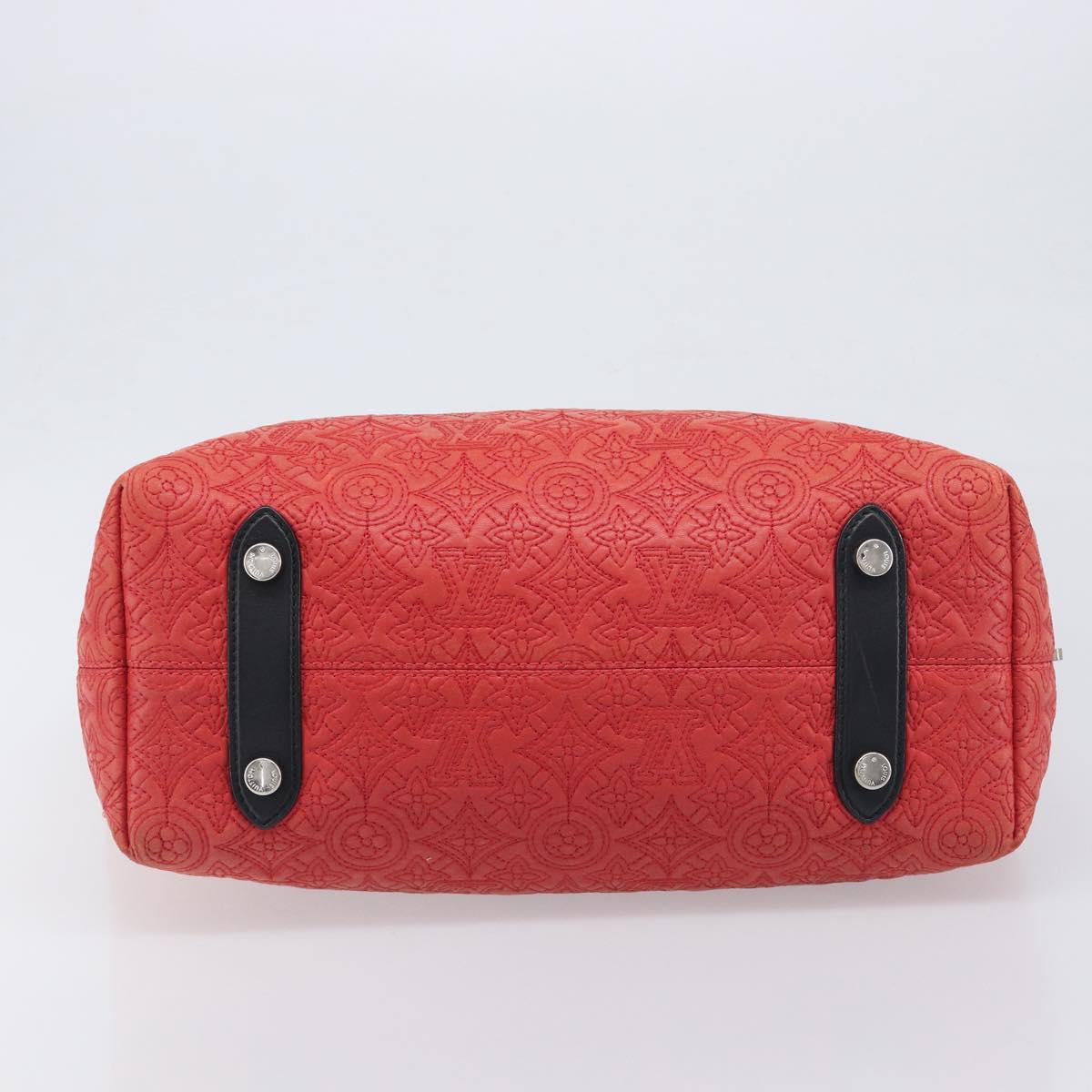 LOUIS VUITTON Monogram Antheia Hobo PM Shoulder Bag Red M93155 LV Auth 198946A