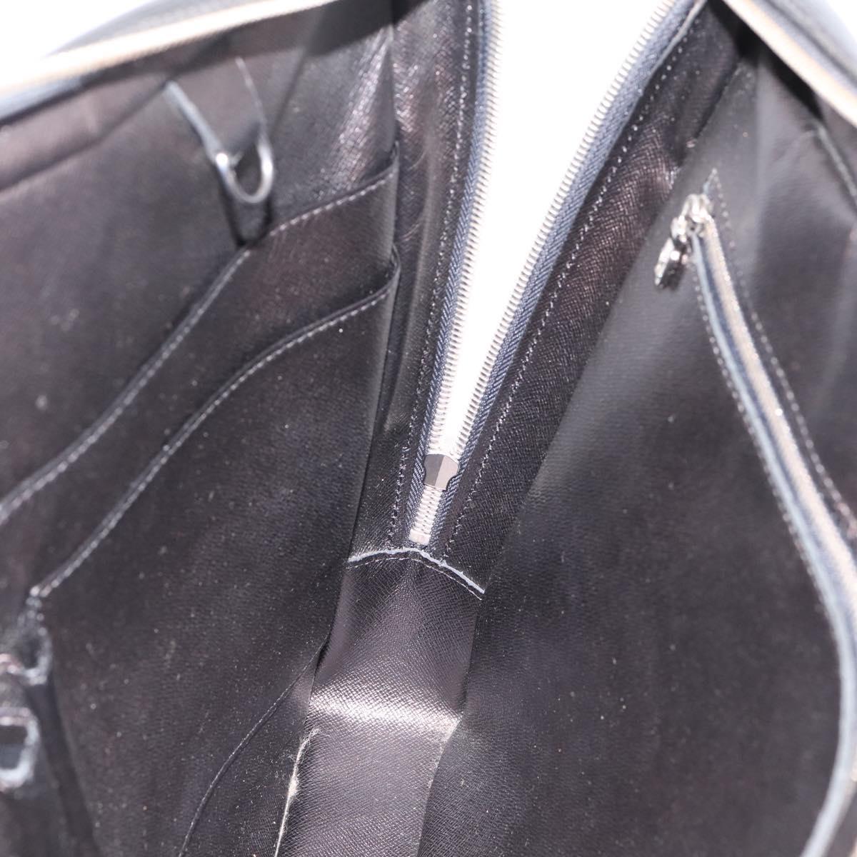 LOUIS VUITTON Epi Porte Documents Voyage Business Bag Black M54472 Auth 198948