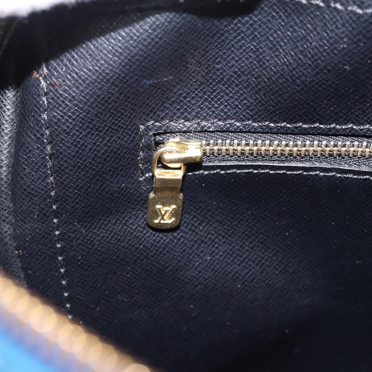 LOUIS VUITTON Epi Porte Documents Voyage Business Bag Blue M54475 LV Auth 198949