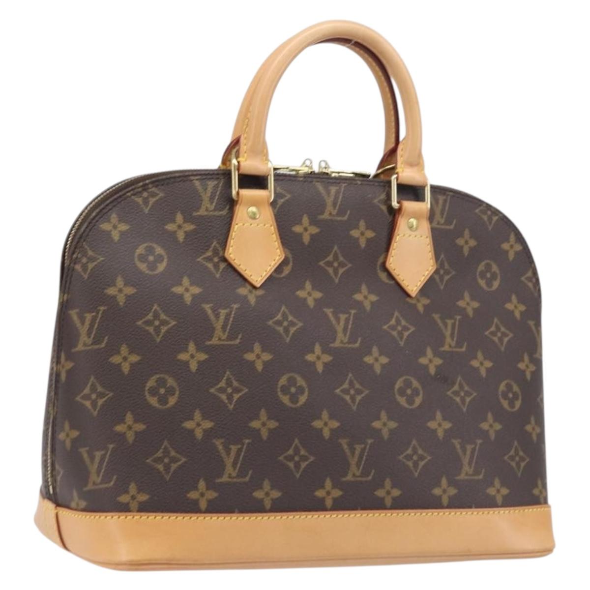 LOUIS VUITTON Monogram Alma Hand Bag M51130 LV Auth 198950V