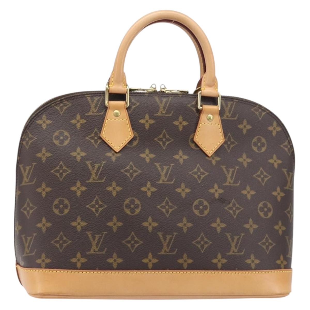 LOUIS VUITTON Monogram Alma Hand Bag M51130 LV Auth 198950V