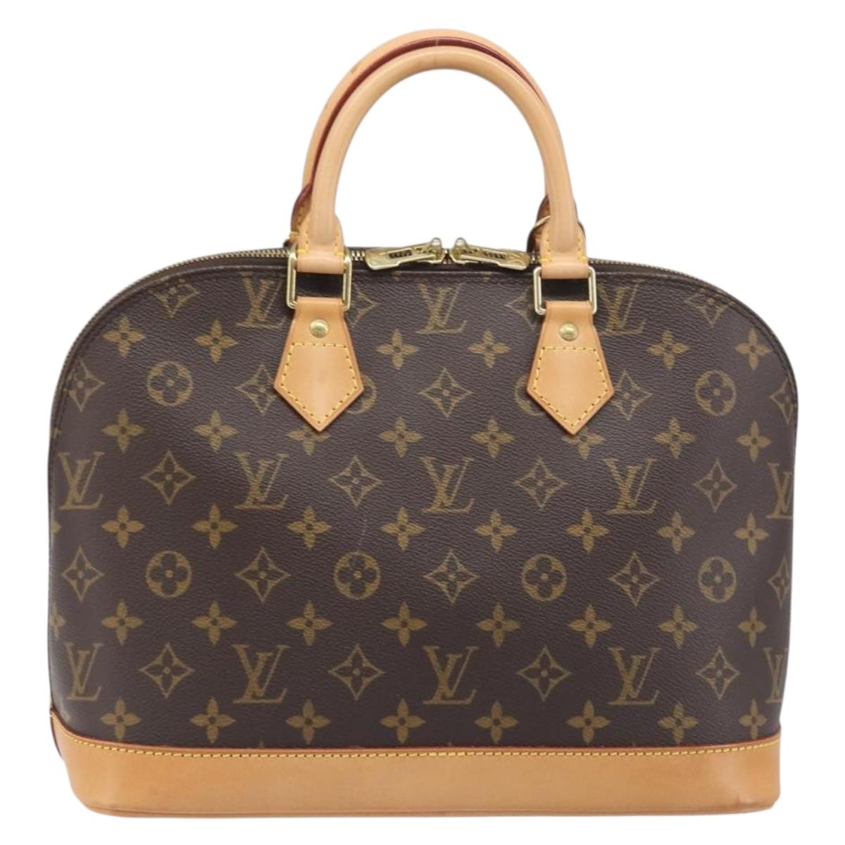 LOUIS VUITTON Monogram Alma Hand Bag M51130 LV Auth 198950V