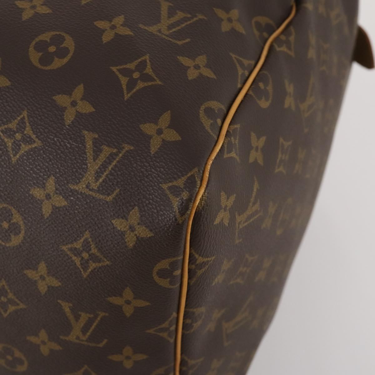 LOUIS VUITTON Monogram Keepall 55 Boston Bag M41424 LV Auth 198952A