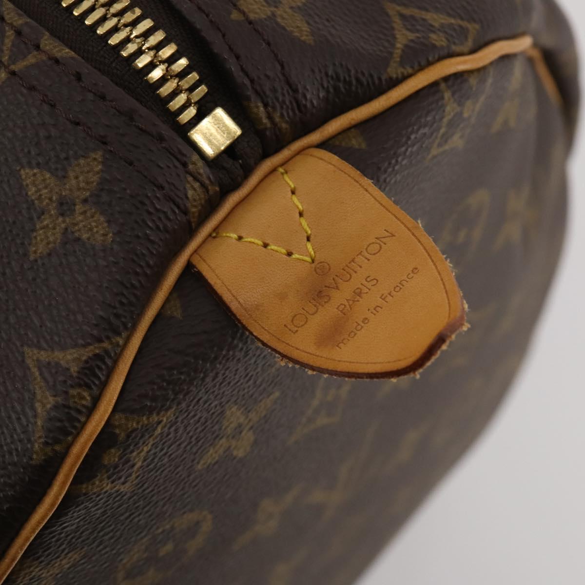 LOUIS VUITTON Monogram Keepall 55 Boston Bag M41424 LV Auth 198952A