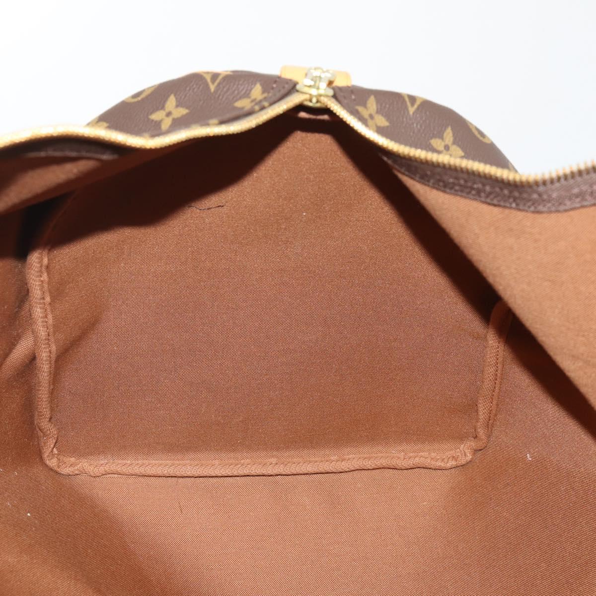 LOUIS VUITTON Monogram Keepall 55 Boston Bag M41424 LV Auth 198952A