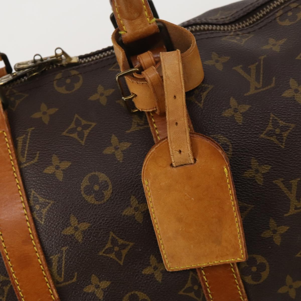 LOUIS VUITTON Monogram Keepall 45 Boston Bag M41428 LV Auth 198953