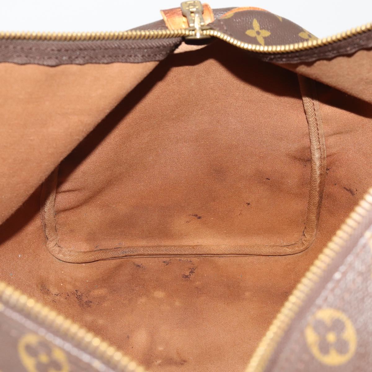 LOUIS VUITTON Monogram Keepall 45 Boston Bag M41428 LV Auth 198953
