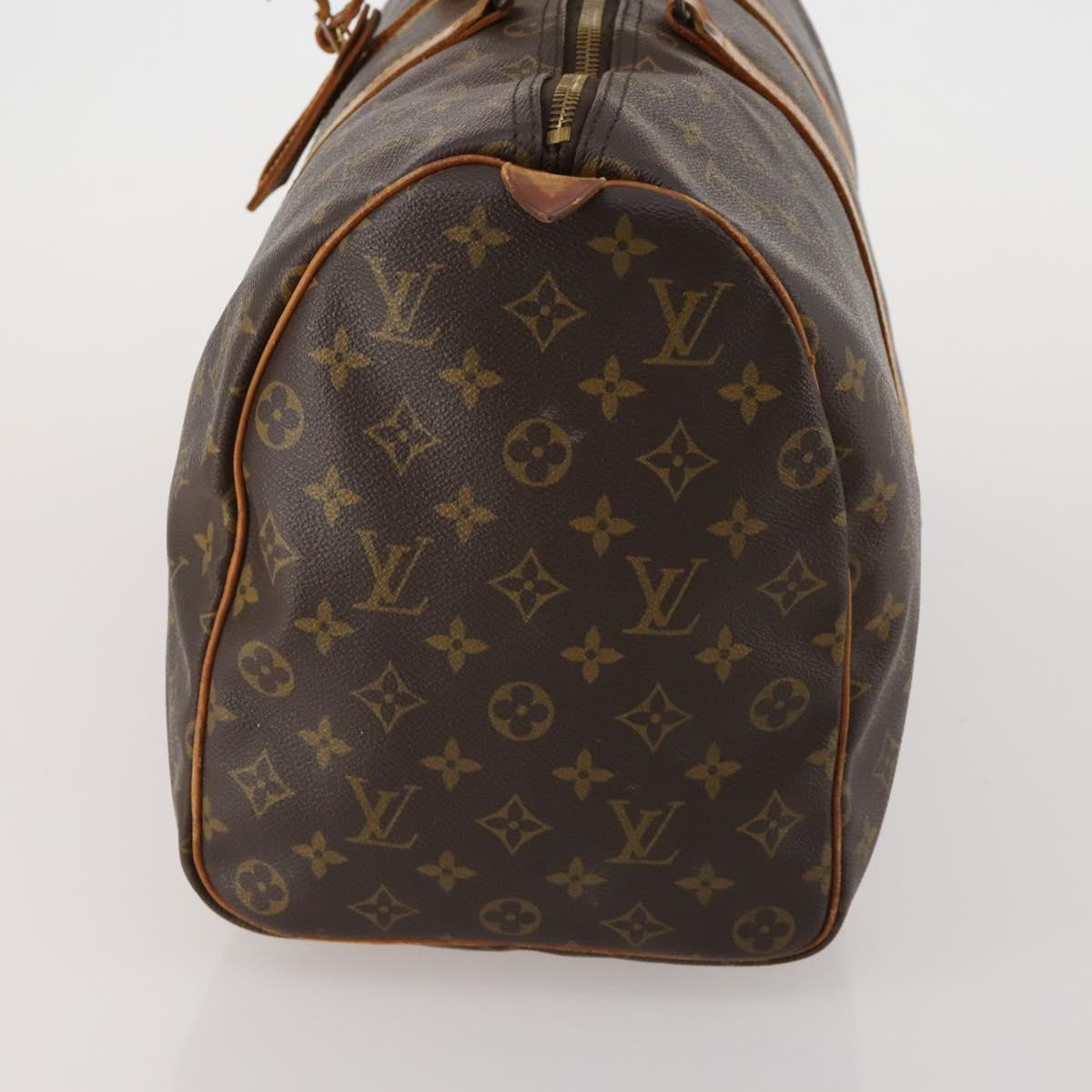 LOUIS VUITTON Monogram Keepall 45 Boston Bag M41428 LV Auth 198953