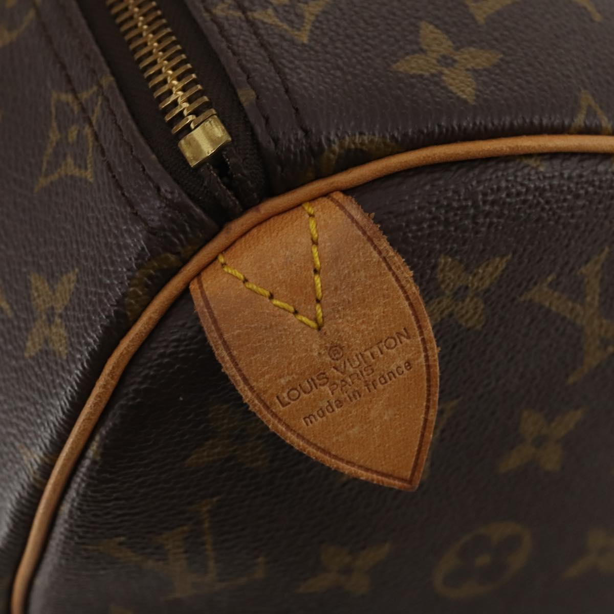 LOUIS VUITTON Monogram Keepall 45 Boston Bag M41428 LV Auth 198954