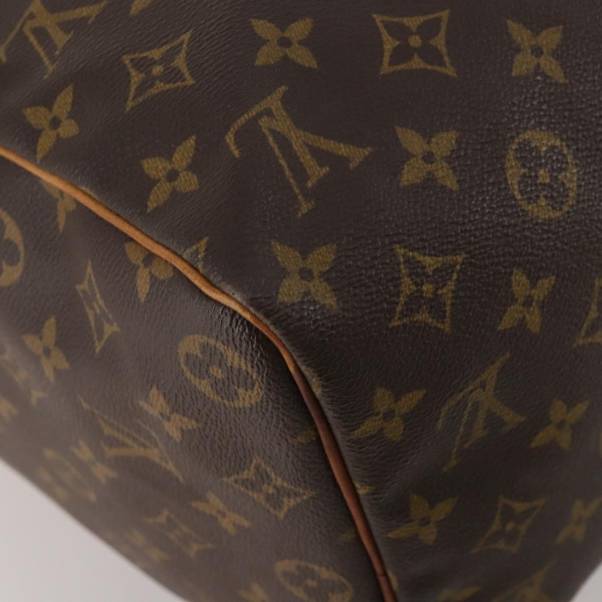 LOUIS VUITTON Monogram Keepall 45 Boston Bag M41428 LV Auth 198955A