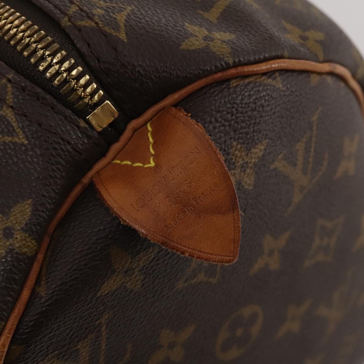 LOUIS VUITTON Monogram Keepall 45 Boston Bag M41428 LV Auth 198955A