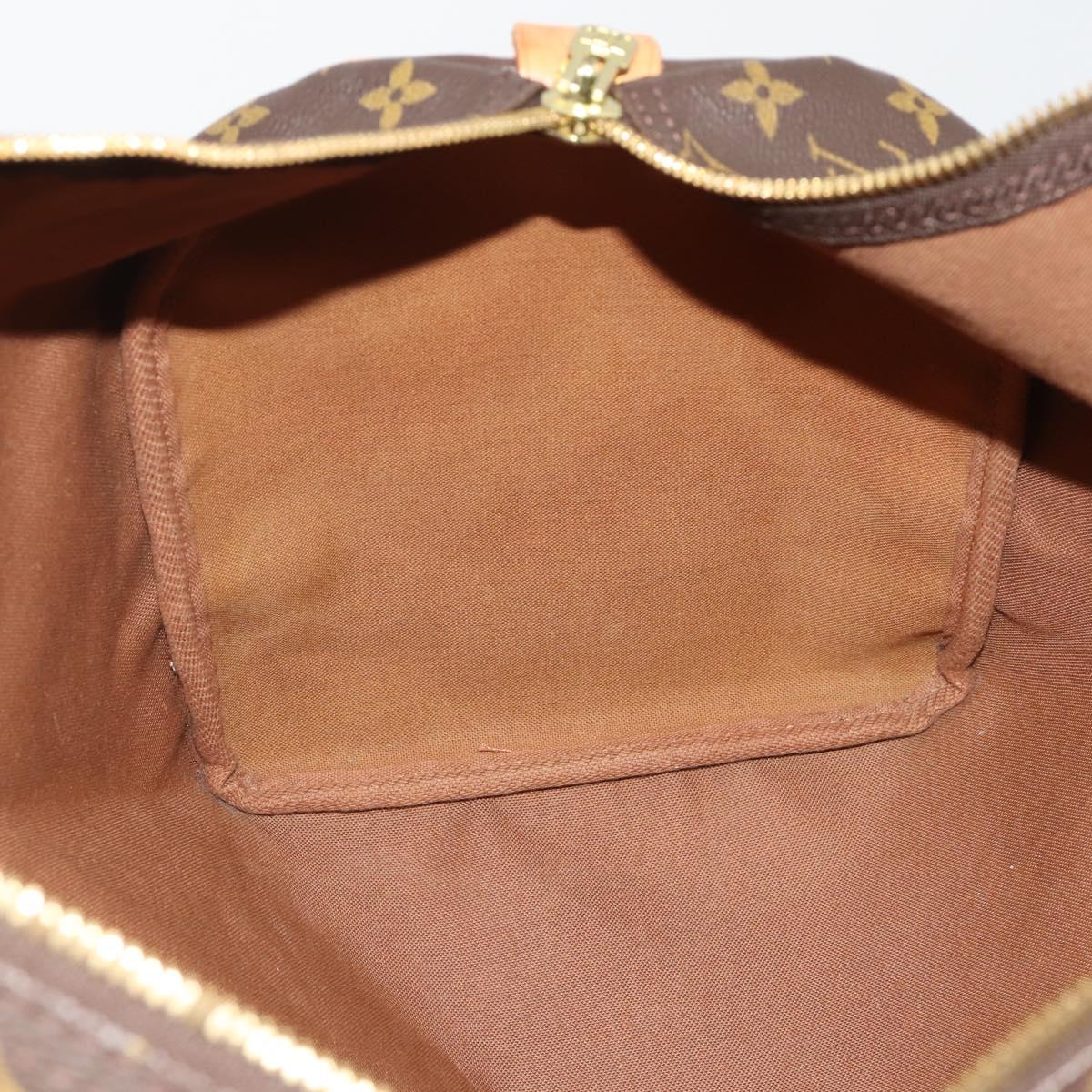 LOUIS VUITTON Monogram Keepall 45 Boston Bag M41428 LV Auth 198955A