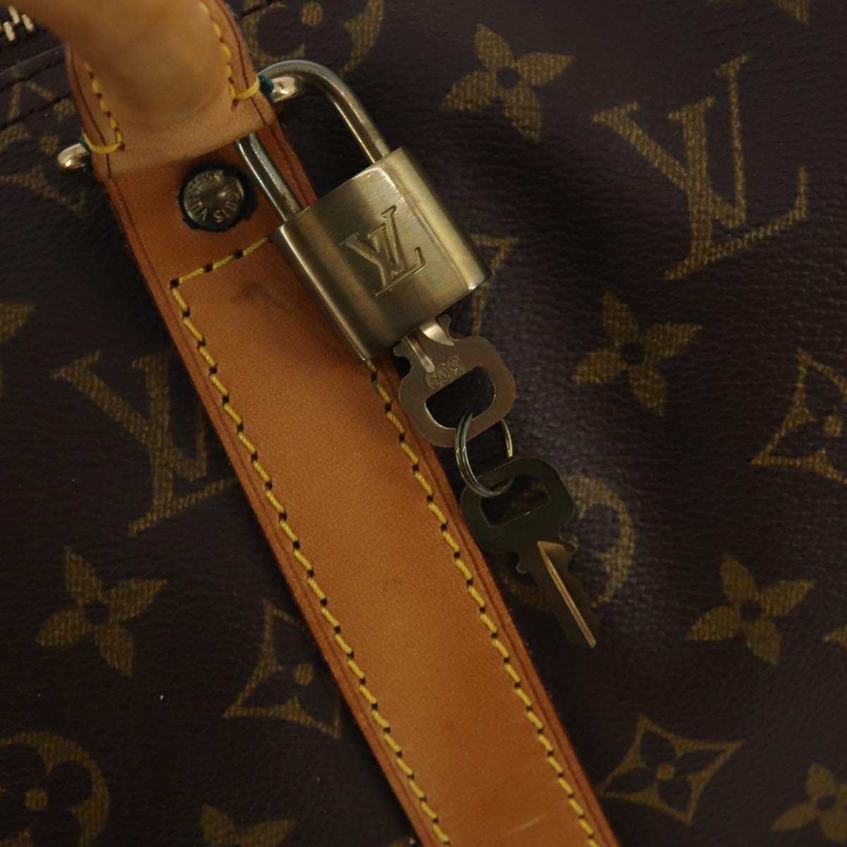LOUIS VUITTON Monogram Keepall 45 Boston Bag M41428 LV Auth 198956A