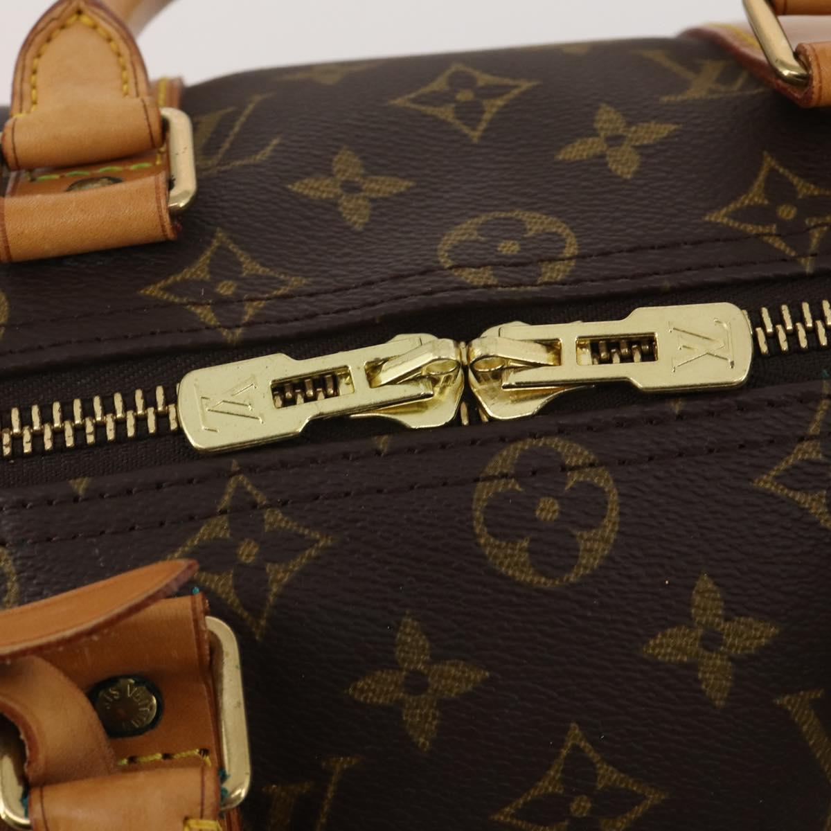 LOUIS VUITTON Monogram Keepall 45 Boston Bag M41428 LV Auth 198956A