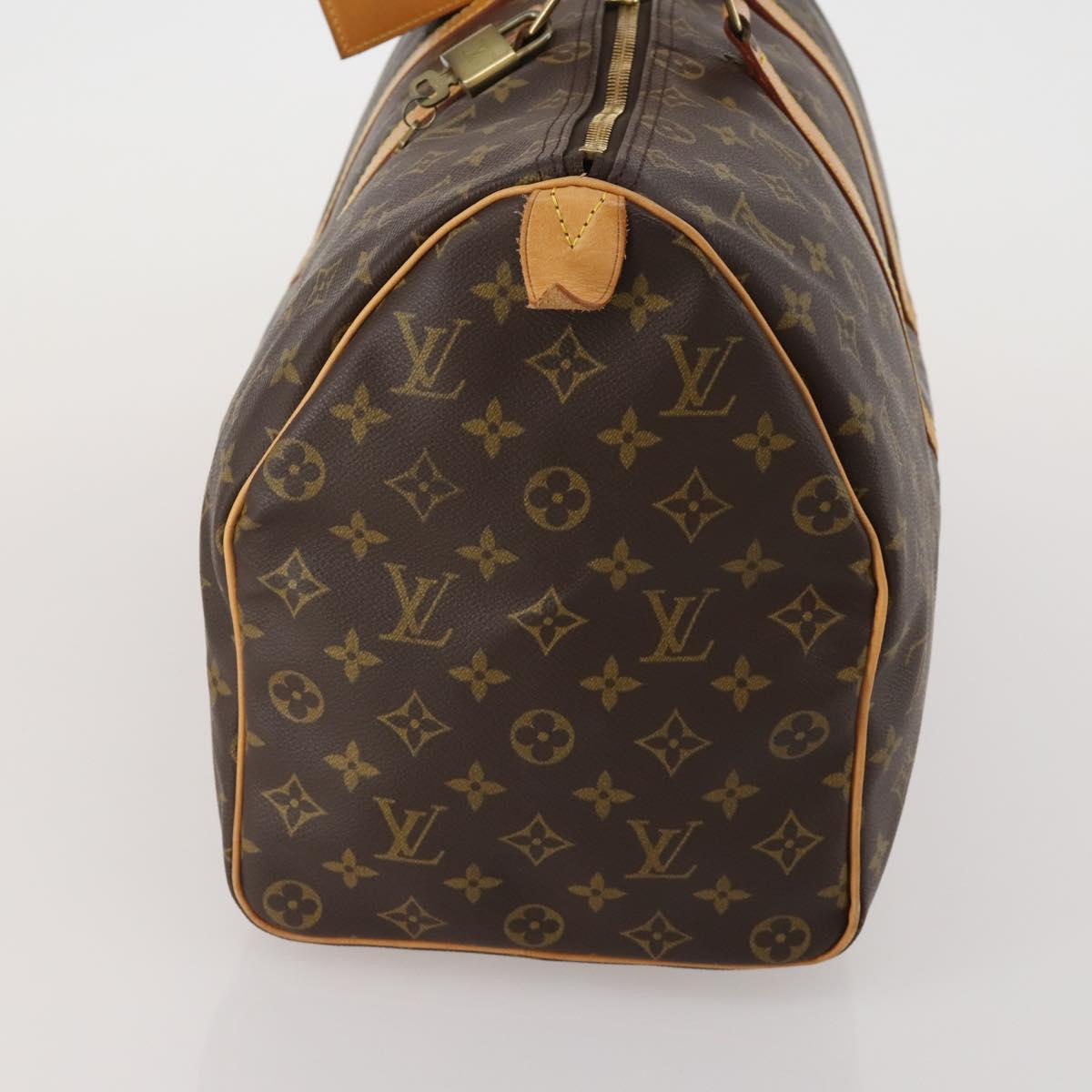 LOUIS VUITTON Monogram Keepall 45 Boston Bag M41428 LV Auth 198956A