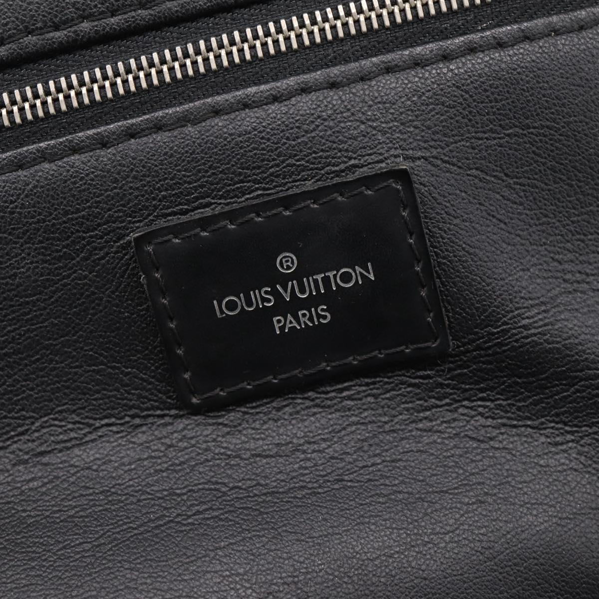 LOUIS VUITTON Damier Grafitte Toilette Pouch Clutch Bag N47625 LV Auth 198959A