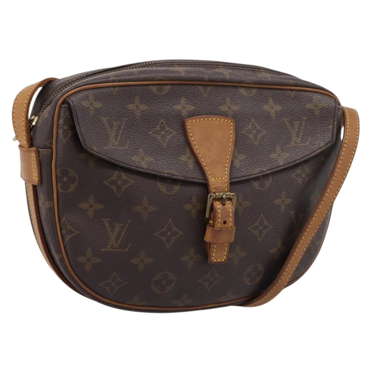 LOUIS VUITTON Monogram Jeune Fille MM Shoulder Bag M51226 LV Auth 198960