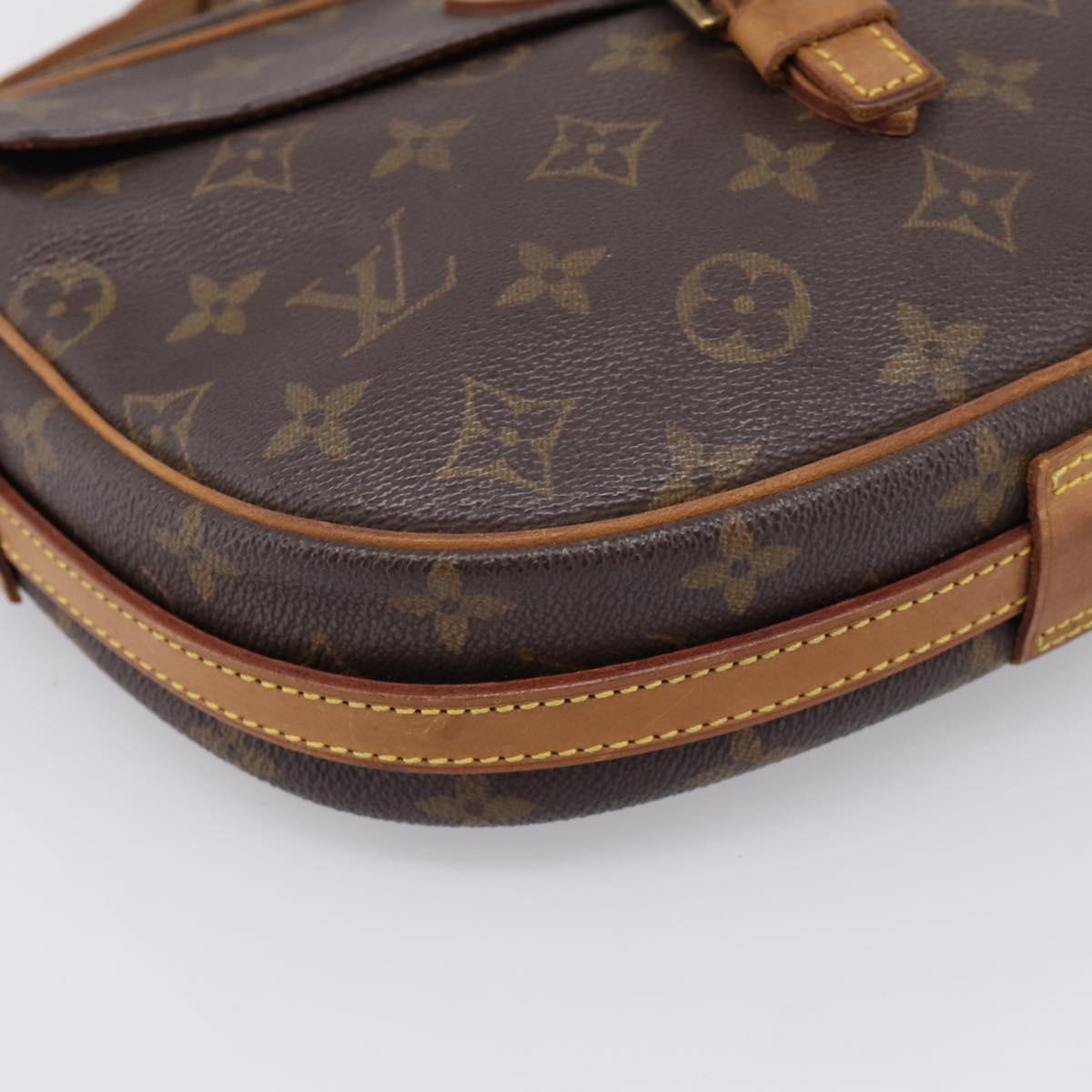 LOUIS VUITTON Monogram Jeune Fille MM Shoulder Bag M51226 LV Auth 198960