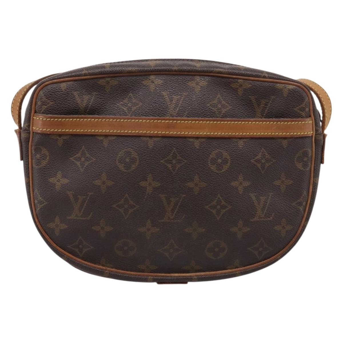 LOUIS VUITTON Monogram Jeune Fille MM Shoulder Bag M51226 LV Auth 198960