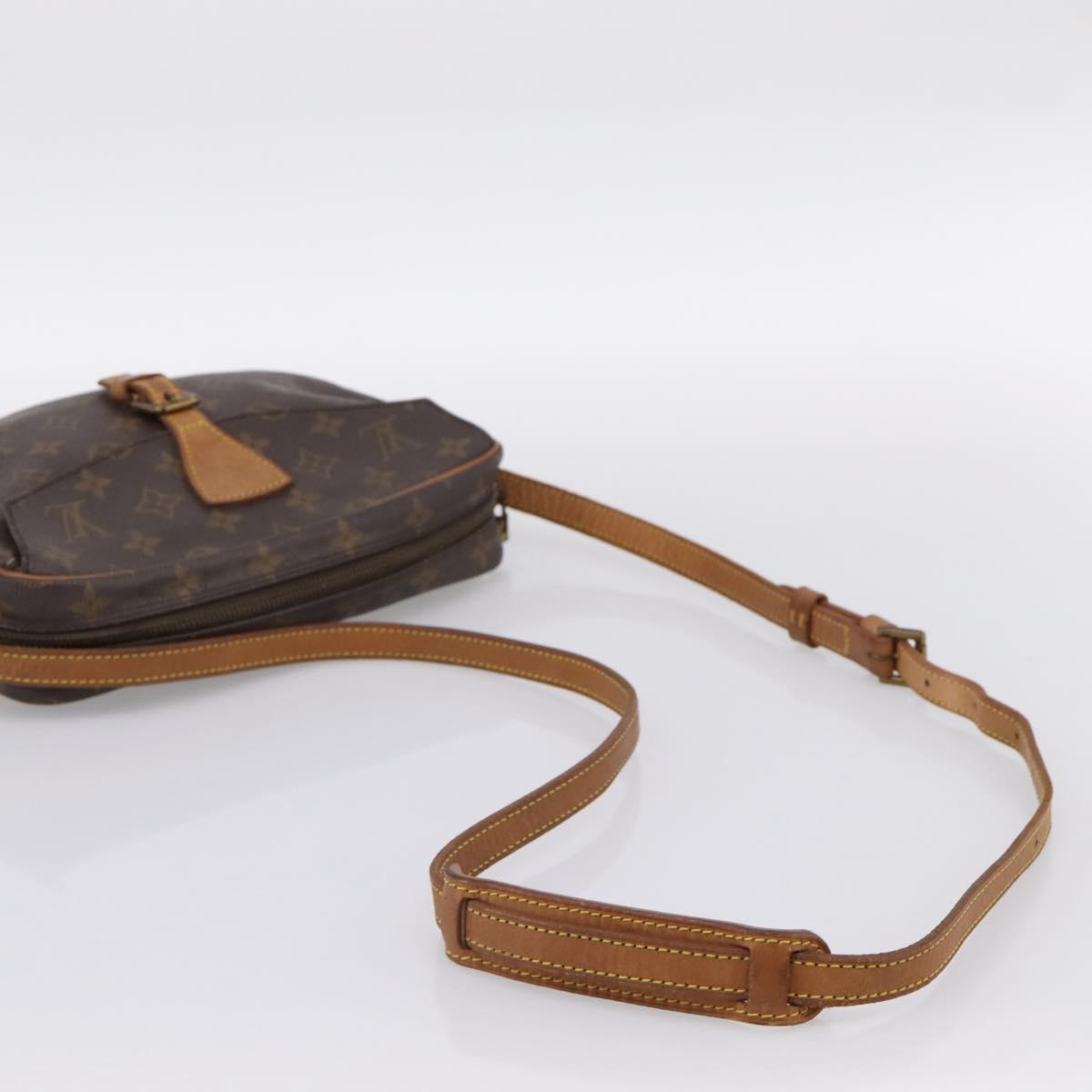 LOUIS VUITTON Monogram Jeune Fille MM Shoulder Bag M51226 LV Auth 198960
