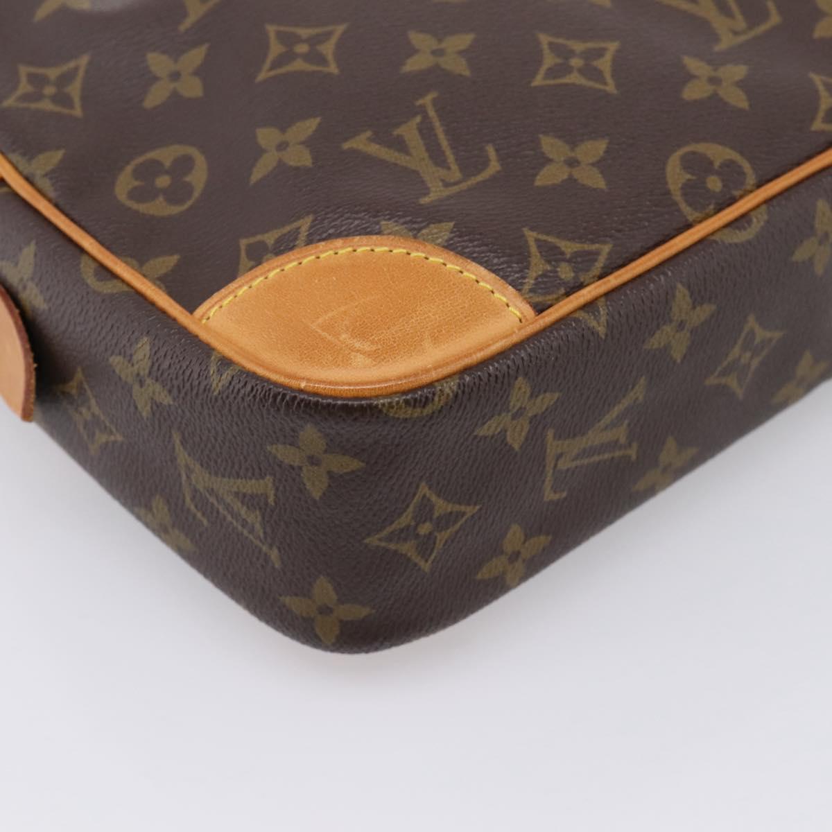 LOUIS VUITTON Monogram Compiegne 28 Clutch Bag M51845 LV Auth 198963