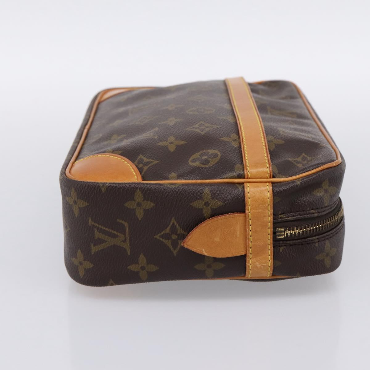 LOUIS VUITTON Monogram Compiegne 28 Clutch Bag M51845 LV Auth 198963