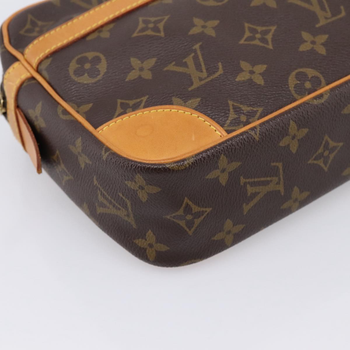 LOUIS VUITTON Monogram Compiegne 28 Clutch Bag M51845 LV Auth 198963