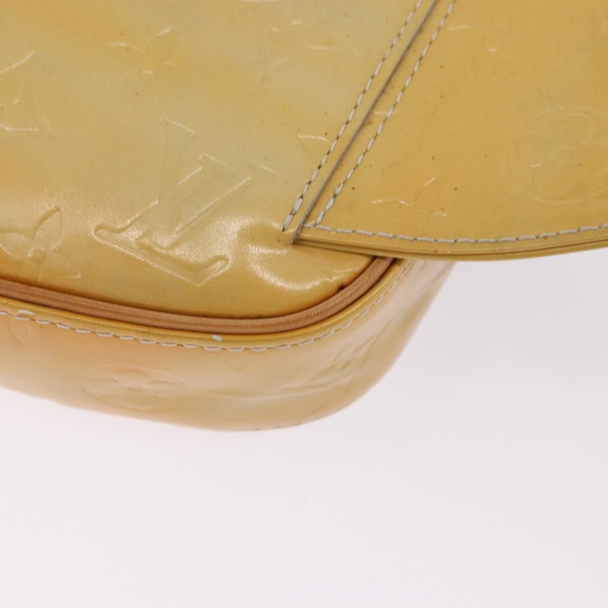 LOUIS VUITTON Monogram Vernis Fulton Waist Bag Gris M91041 LV Auth 198975
