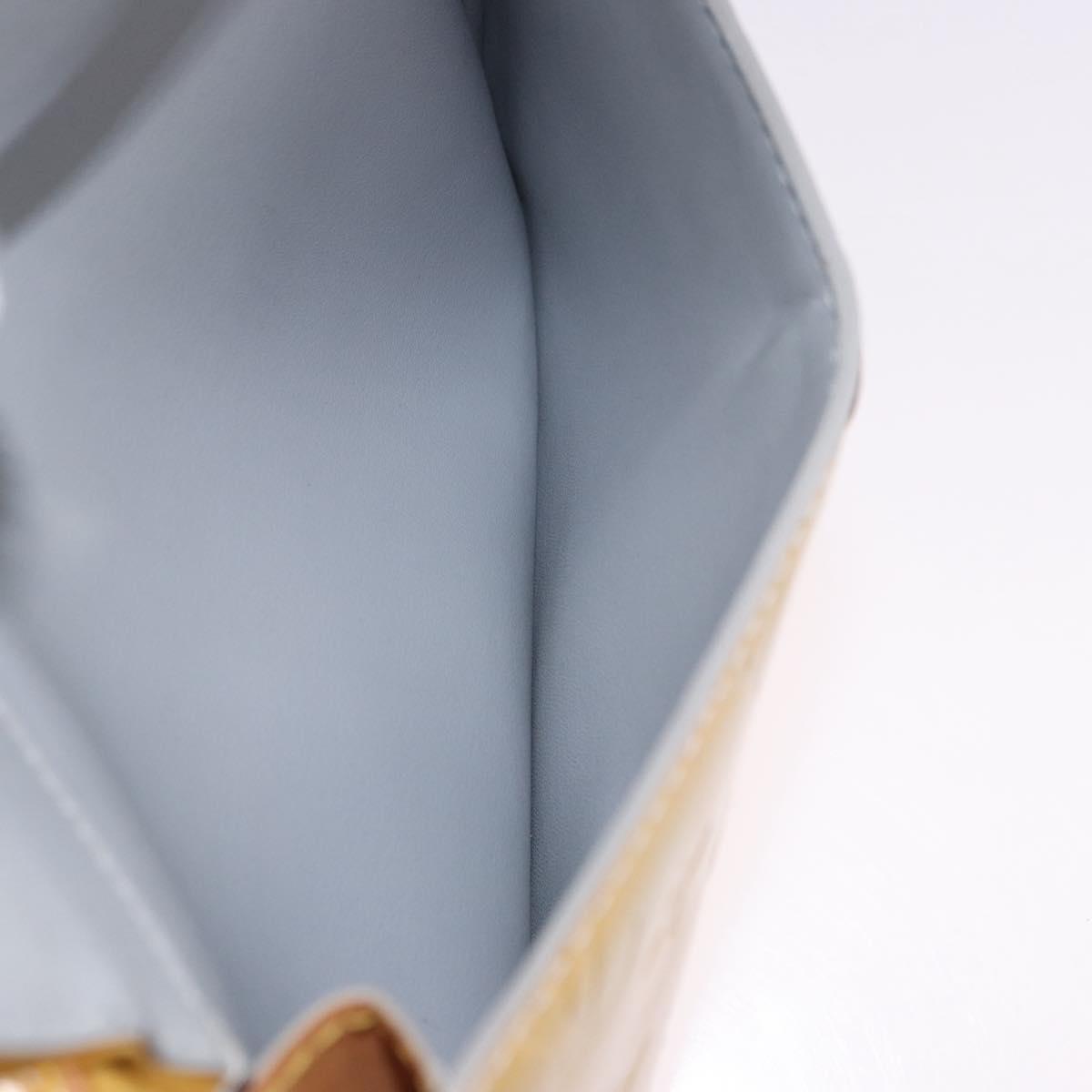 LOUIS VUITTON Monogram Vernis Fulton Waist Bag Gris M91041 LV Auth 198975