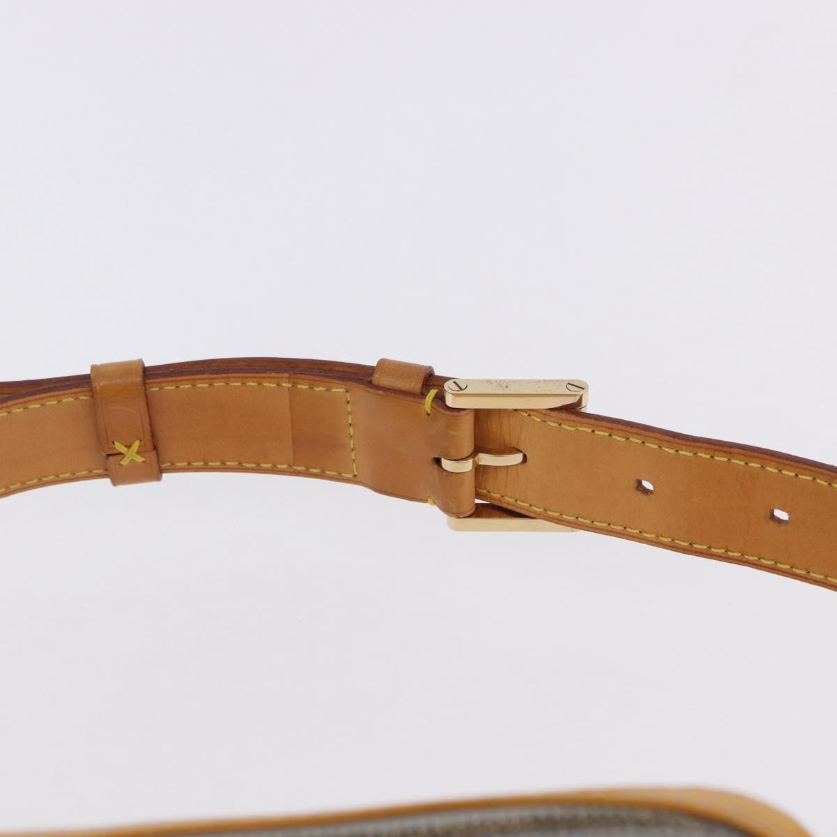 LOUIS VUITTON Monogram Vernis Fulton Waist Bag Gris M91041 LV Auth 198975