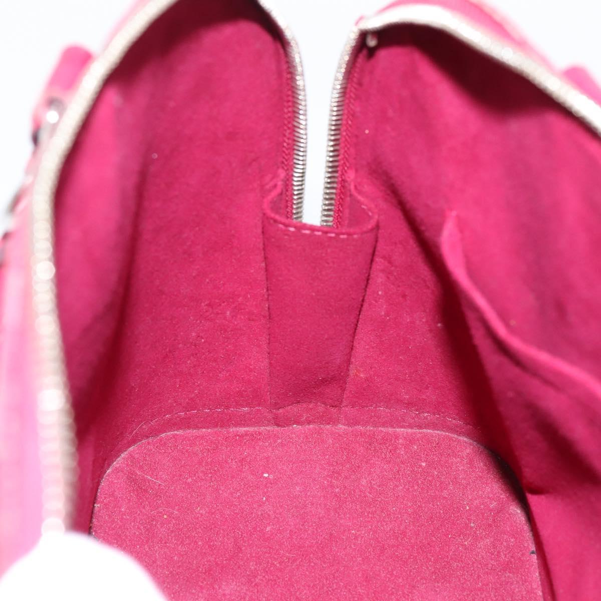 LOUIS VUITTON Epi Alma PM Hand Bag Fuchsia M40490 LV Auth 198976