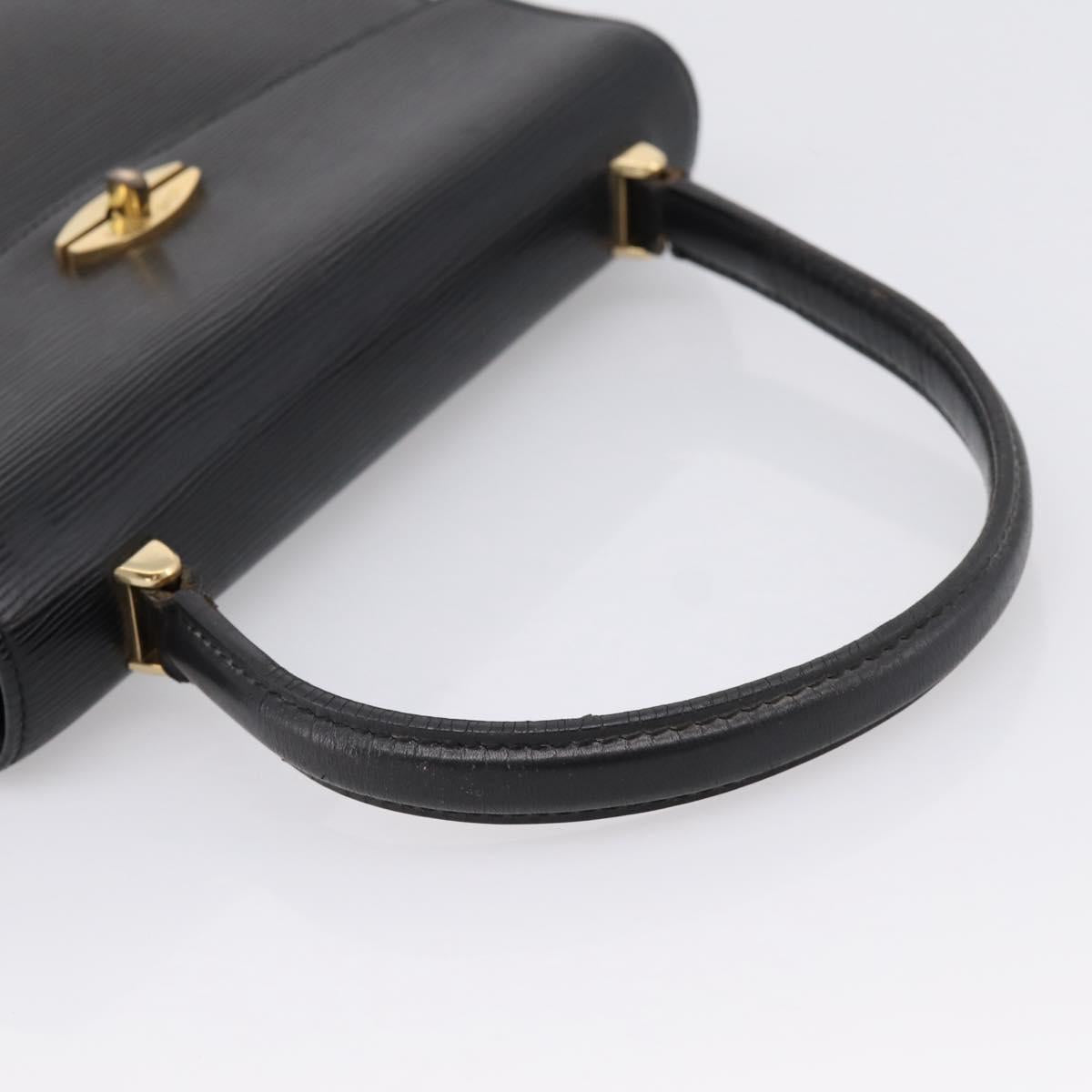 LOUIS VUITTON Epi Malesherbes Hand Bag Black M52372 LV Auth 198977