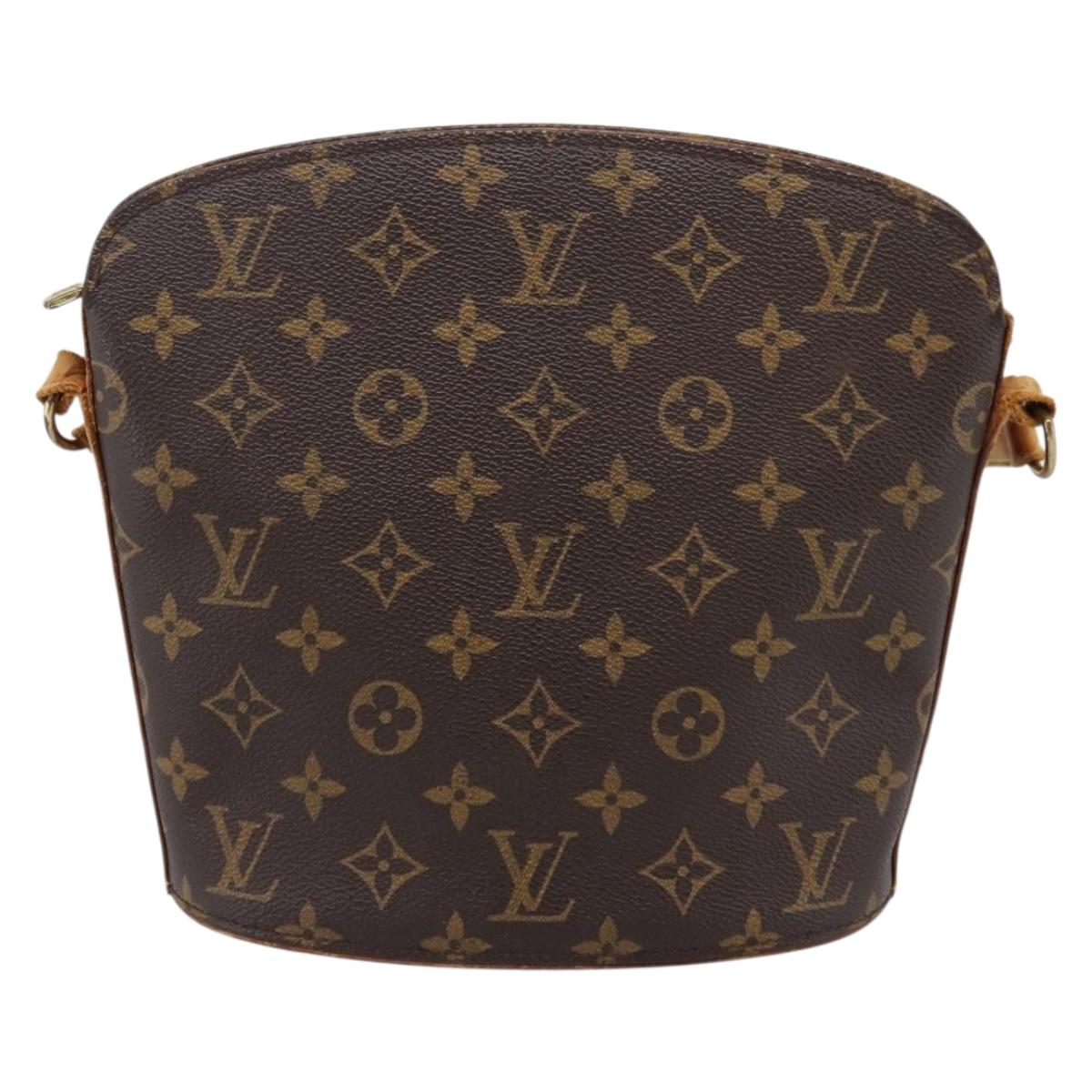 LOUIS VUITTON Monogram Drouot Shoulder Shoulder Bag M51290 LV Auth 198979