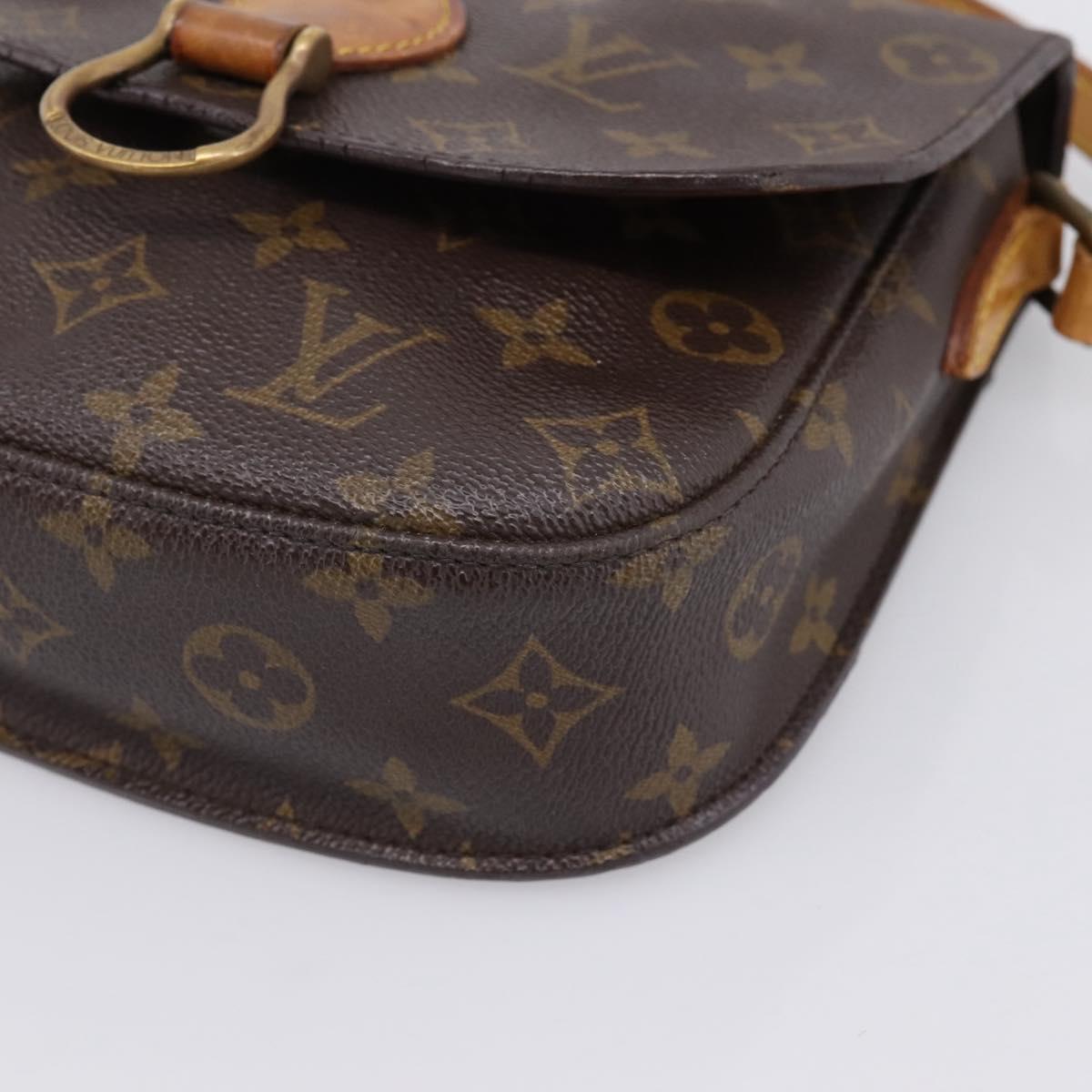 LOUIS VUITTON Monogram Saint Cloud MM Shoulder Bag M51243 LV Auth 198980