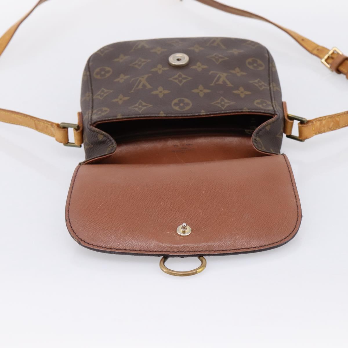 LOUIS VUITTON Monogram Saint Cloud MM Shoulder Bag M51243 LV Auth 198980