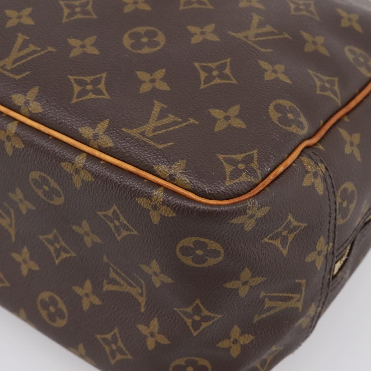 LOUIS VUITTON Monogram Deauville Hand Bag M47270 LV Auth 198981