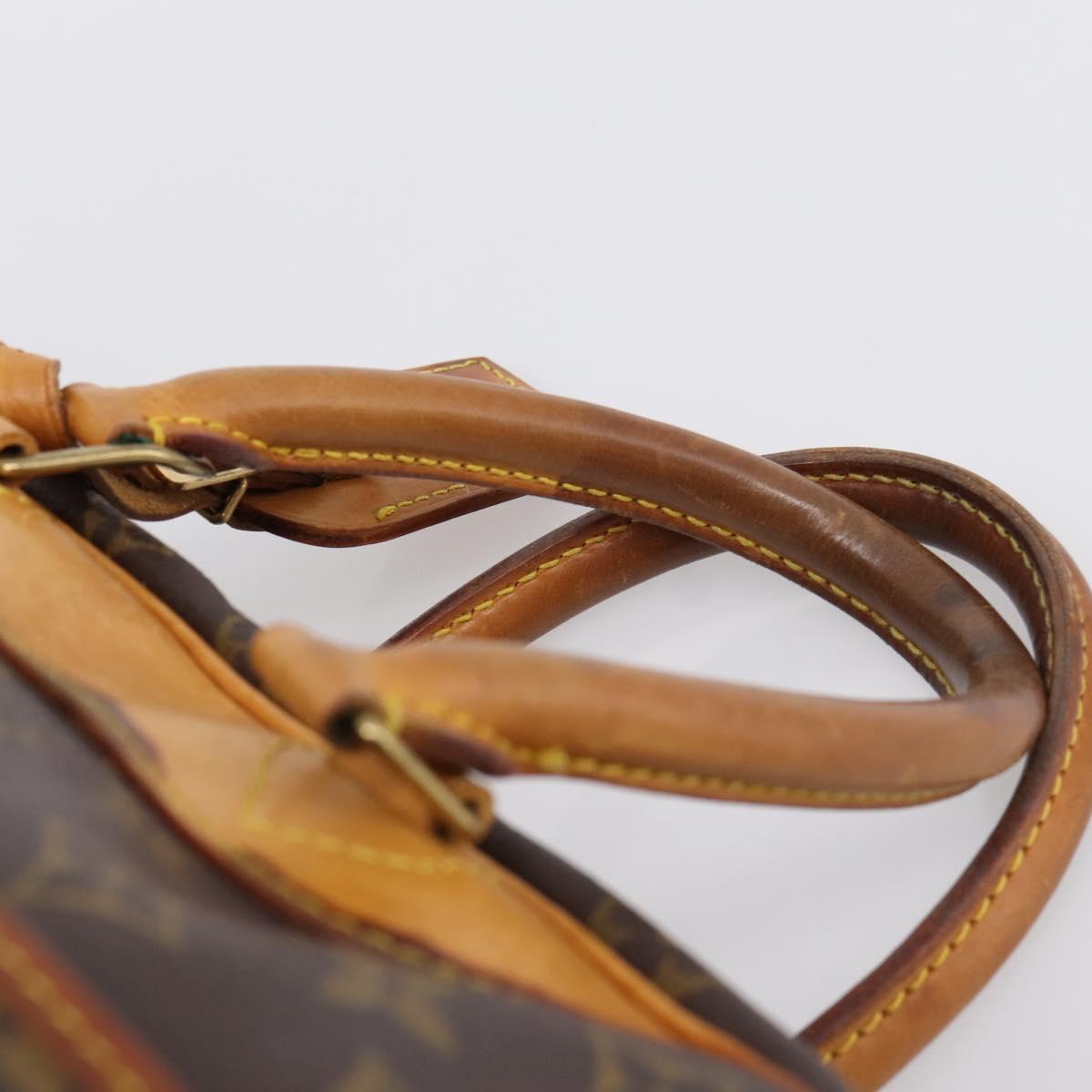 LOUIS VUITTON Monogram Deauville Hand Bag M47270 LV Auth 198981
