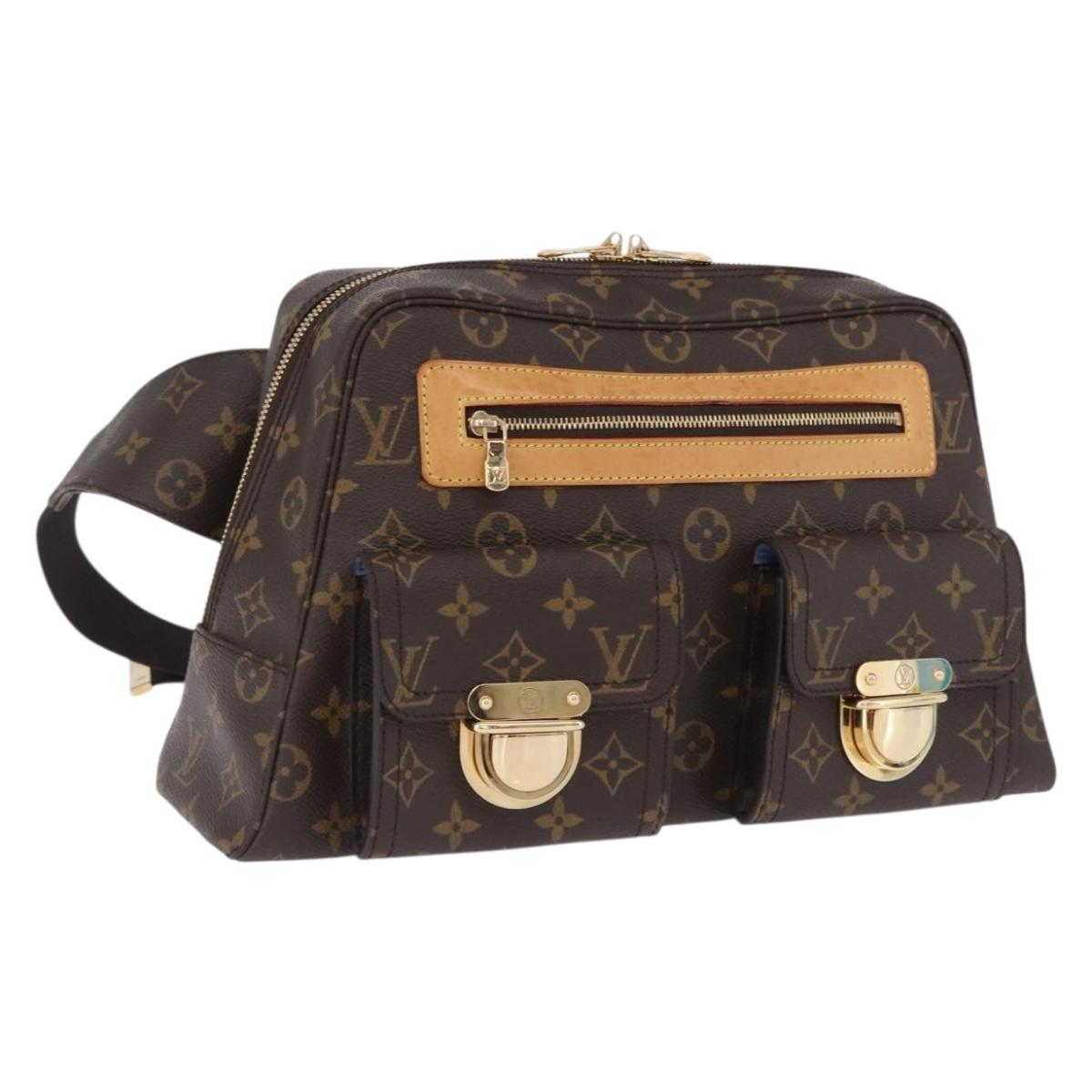LOUIS VUITTON Monogram Hudson GM Shoulder Bag SPO M40045 LV Auth 198983SAV