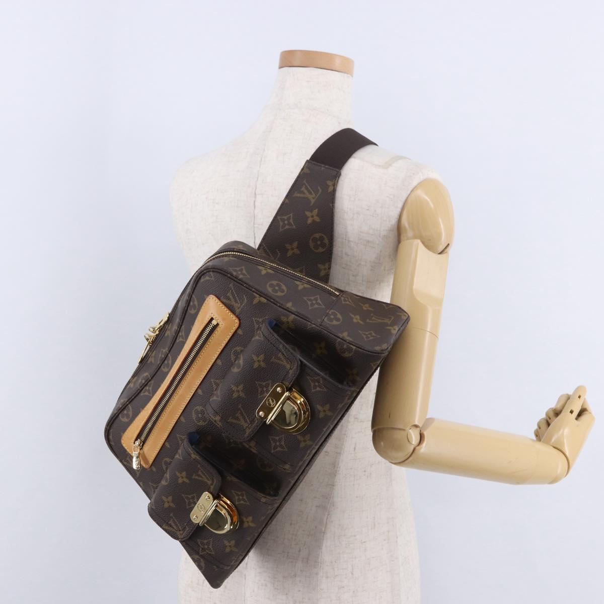 LOUIS VUITTON Monogram Hudson GM Shoulder Bag SPO M40045 LV Auth 198983SAV