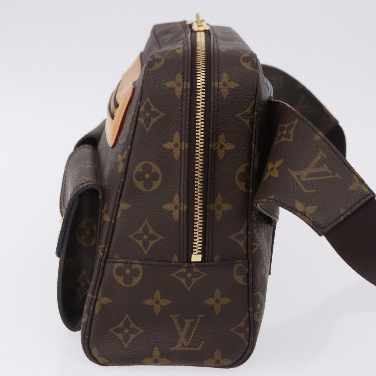 LOUIS VUITTON Monogram Hudson GM Shoulder Bag SPO M40045 LV Auth 198983SAV