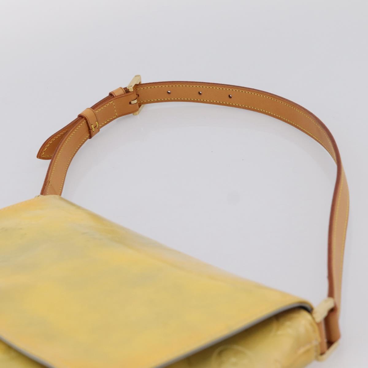 LOUIS VUITTON Monogram Vernis Thompson Street Bag Gris M91008 LV Auth 198985
