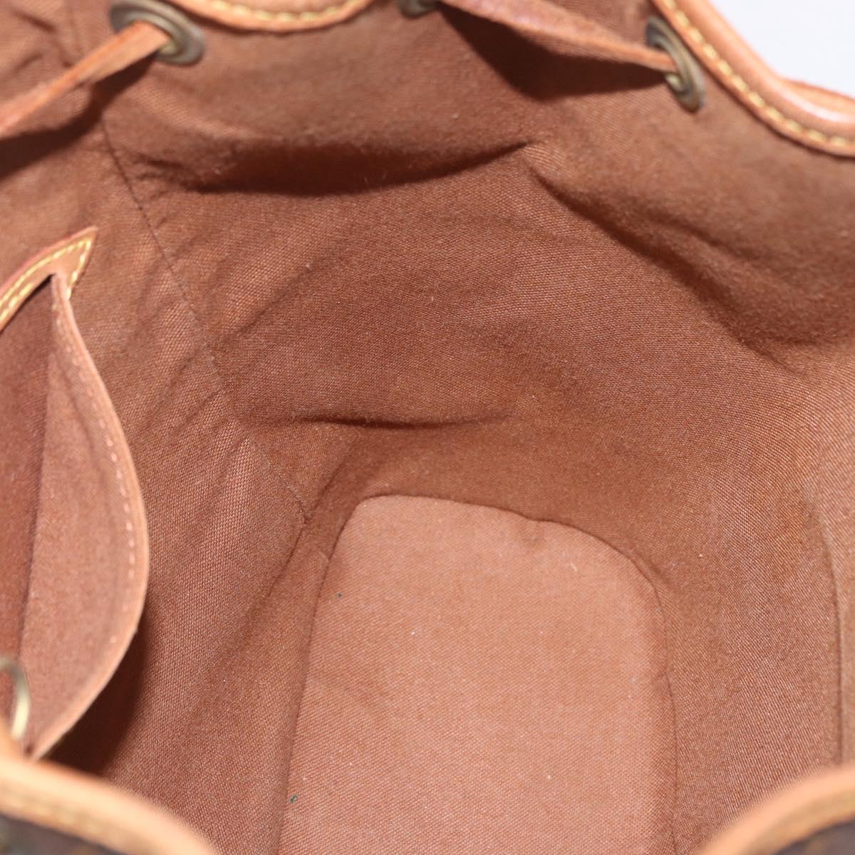 LOUIS VUITTON Monogram Montsouris MM Backpack M51136 LV Auth 198987