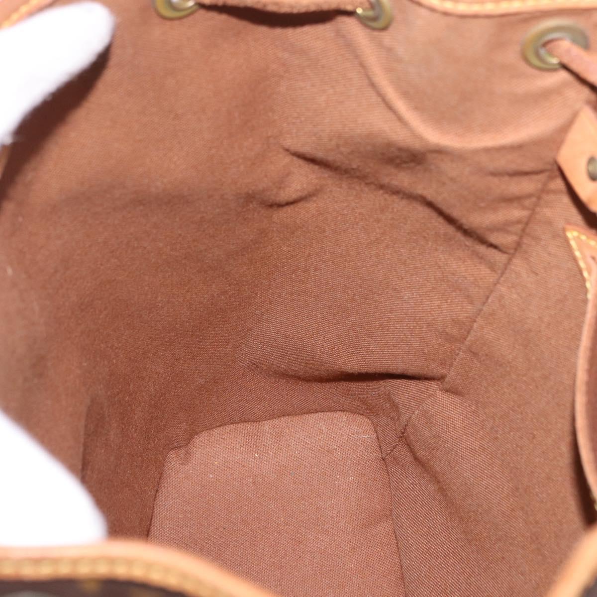 LOUIS VUITTON Monogram Montsouris MM Backpack M51136 LV Auth 198987