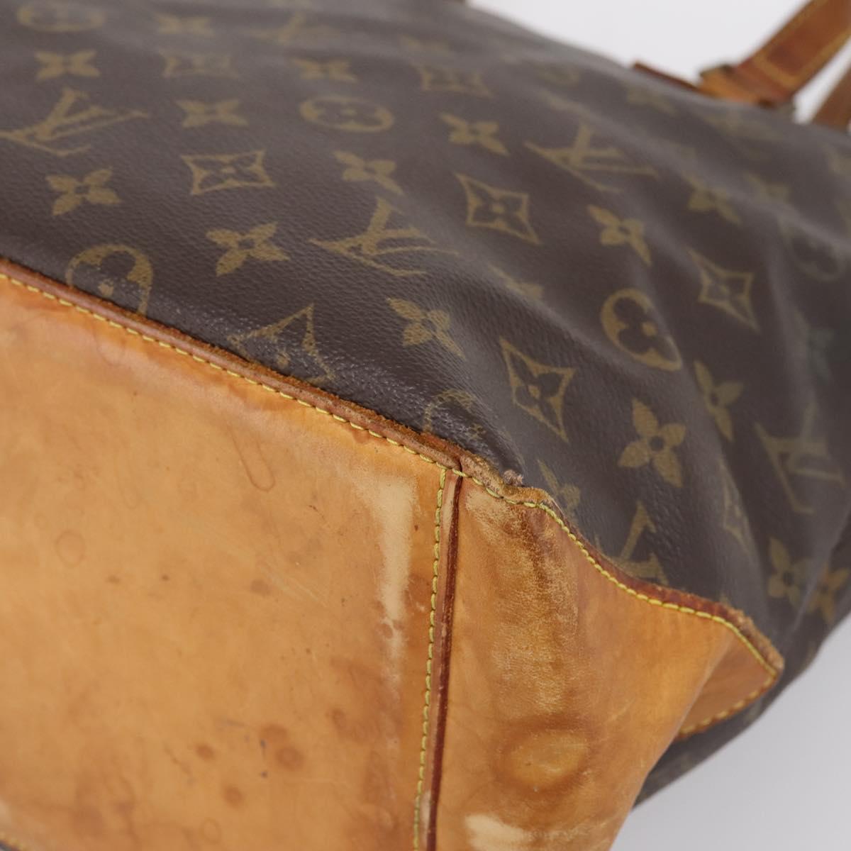 LOUIS VUITTON Monogram Cabas Mezzo Tote Bag M51151 LV Auth 198991