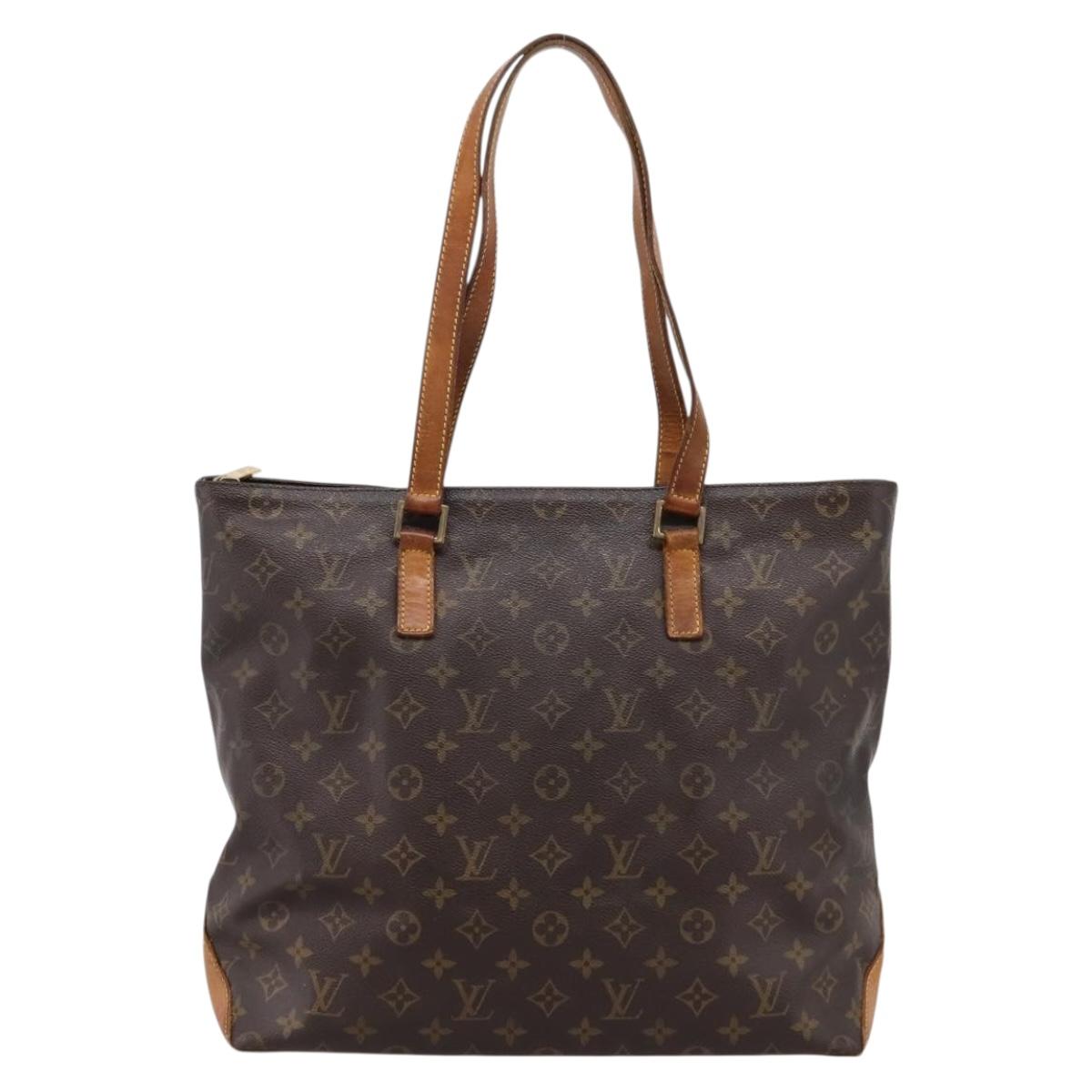 LOUIS VUITTON Monogram Cabas Mezzo Tote Bag M51151 LV Auth 198991
